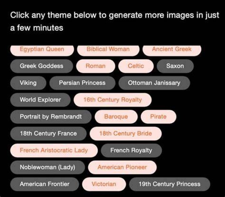 The MyHeritage AI Time Machine Shows You In Different Eras